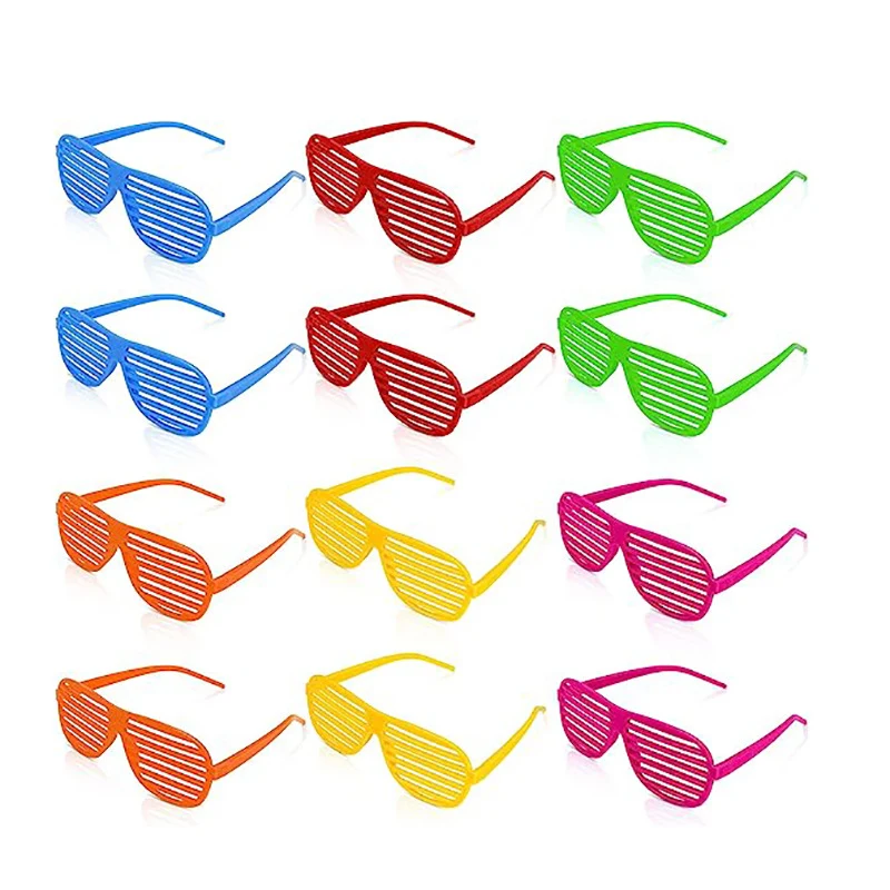 Plastic Shutter Shade Glasses 1