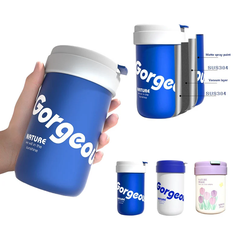 12Oz. Double Wall Stainless Steel Vacuum Tumbler 1