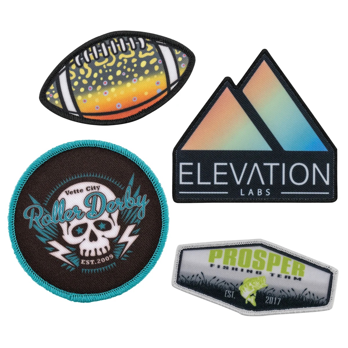 Custom Sublimated Patches (3") 1