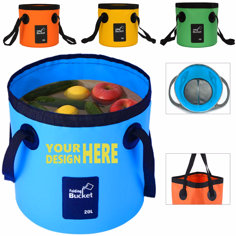 20L Multi-Purpose Handheld Foldable Portable Bucket