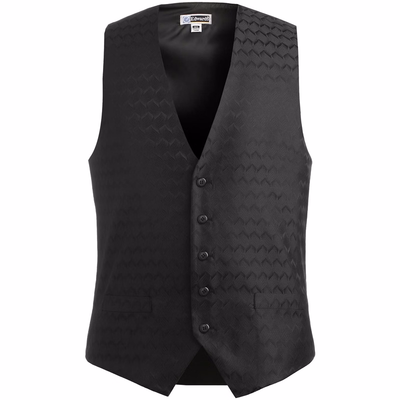 Mens Swirl Brocade Vest