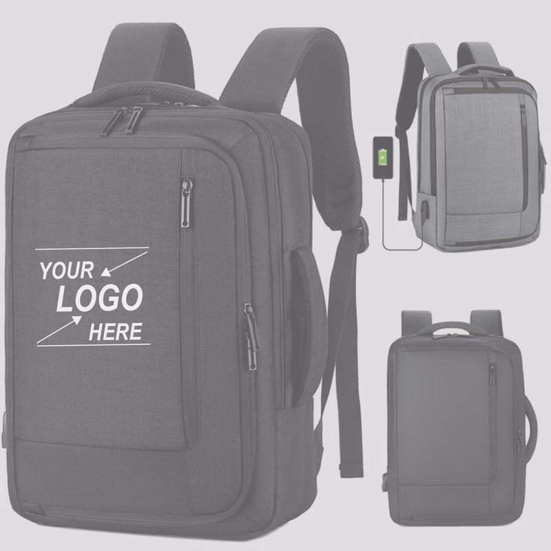 Laptop Backpack with USB Charging Port and Durable Design