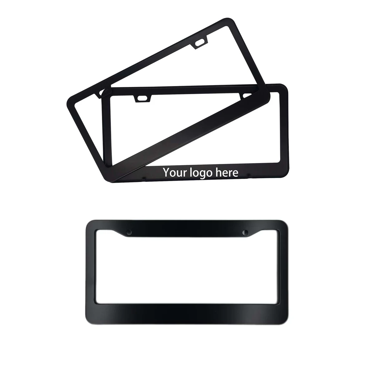License Plate Frame Aluminum Alloy 1