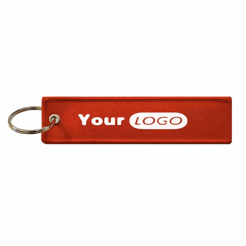 Woven Fabric Keychain Wrist Strap