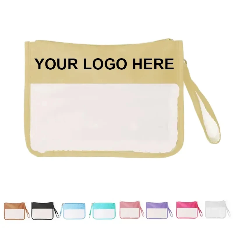 Clear Pvc Zipper Makeup Bags 1