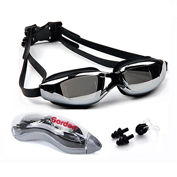 Anti-Fog Plating Adult Swimming Goggles 1