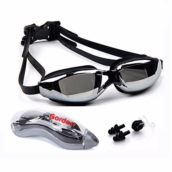 Anti-Fog Plating Adult Swimming Goggles