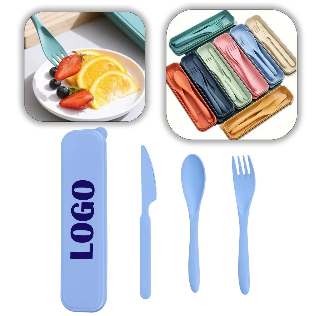 Wheat Straw Utensil Trio 1