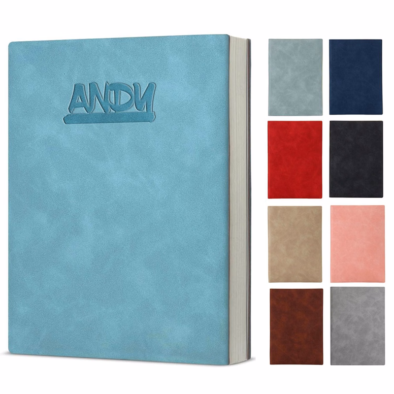 A5 Luxury Sheepskin Vintage Notebook