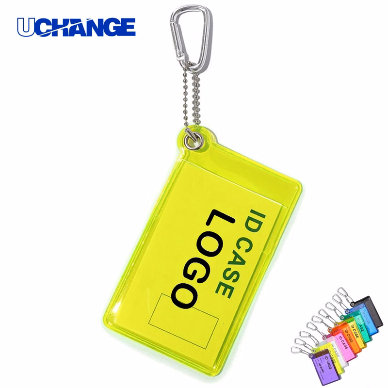 Mini ID Card Sleeve with Carabiner