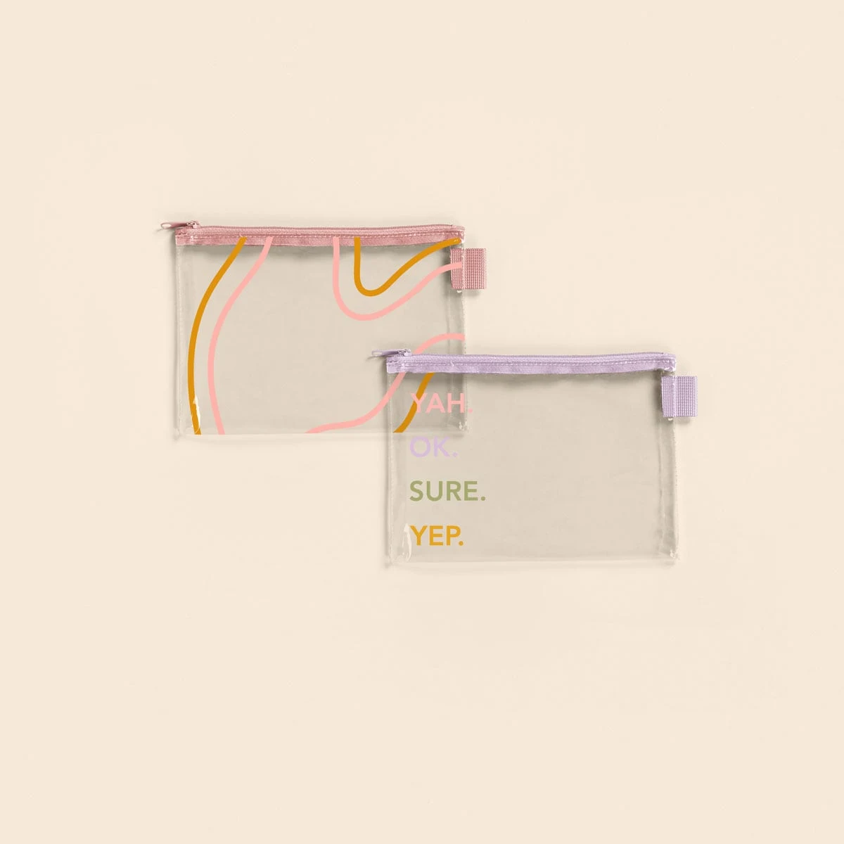 POPTART POUCH - CLEAR VINYL 1