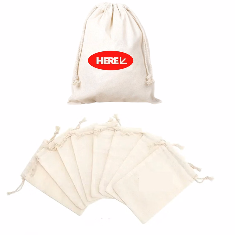Cotton Drawstring Backpacks