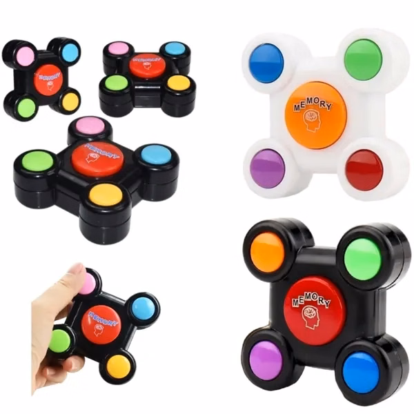 Custom Light-Up Memory Game LED Keychain — Interactive Brain-Training Giveaway