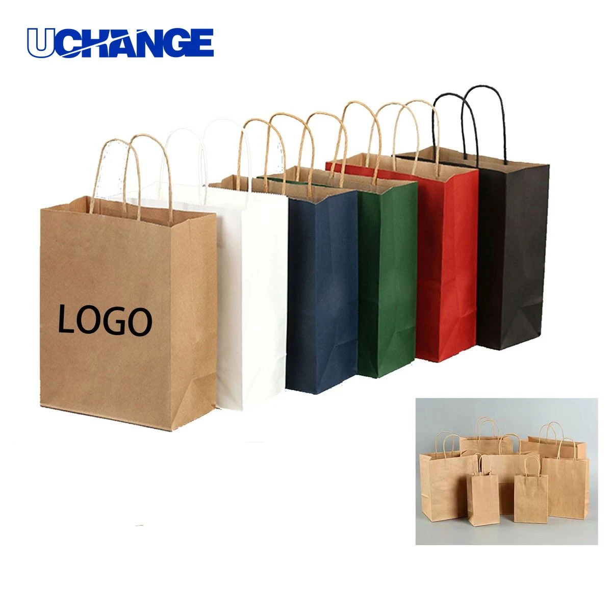 Recycled Kraft Paper Bag 1