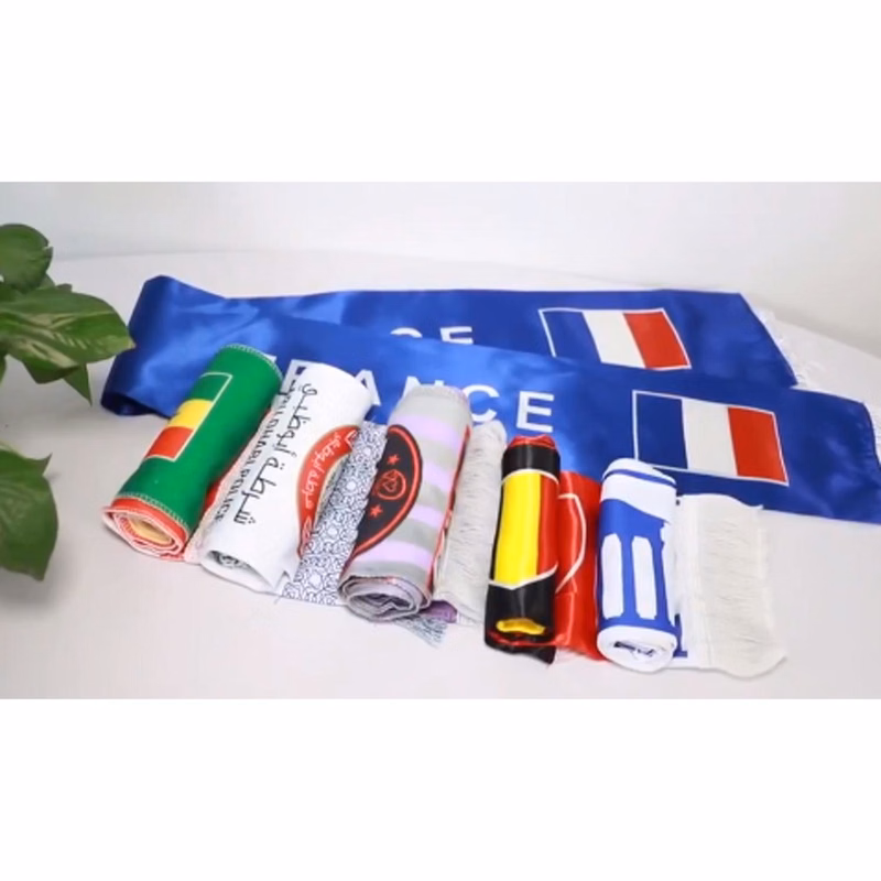 Sublimation Fan Scarf – Satin Fabric