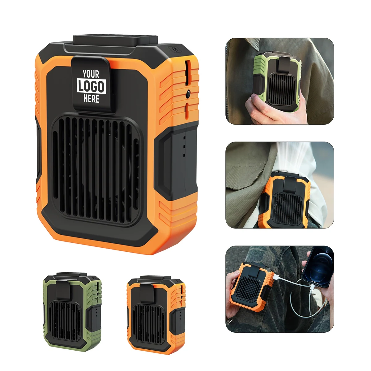 Rechargeable Waist Fan 1