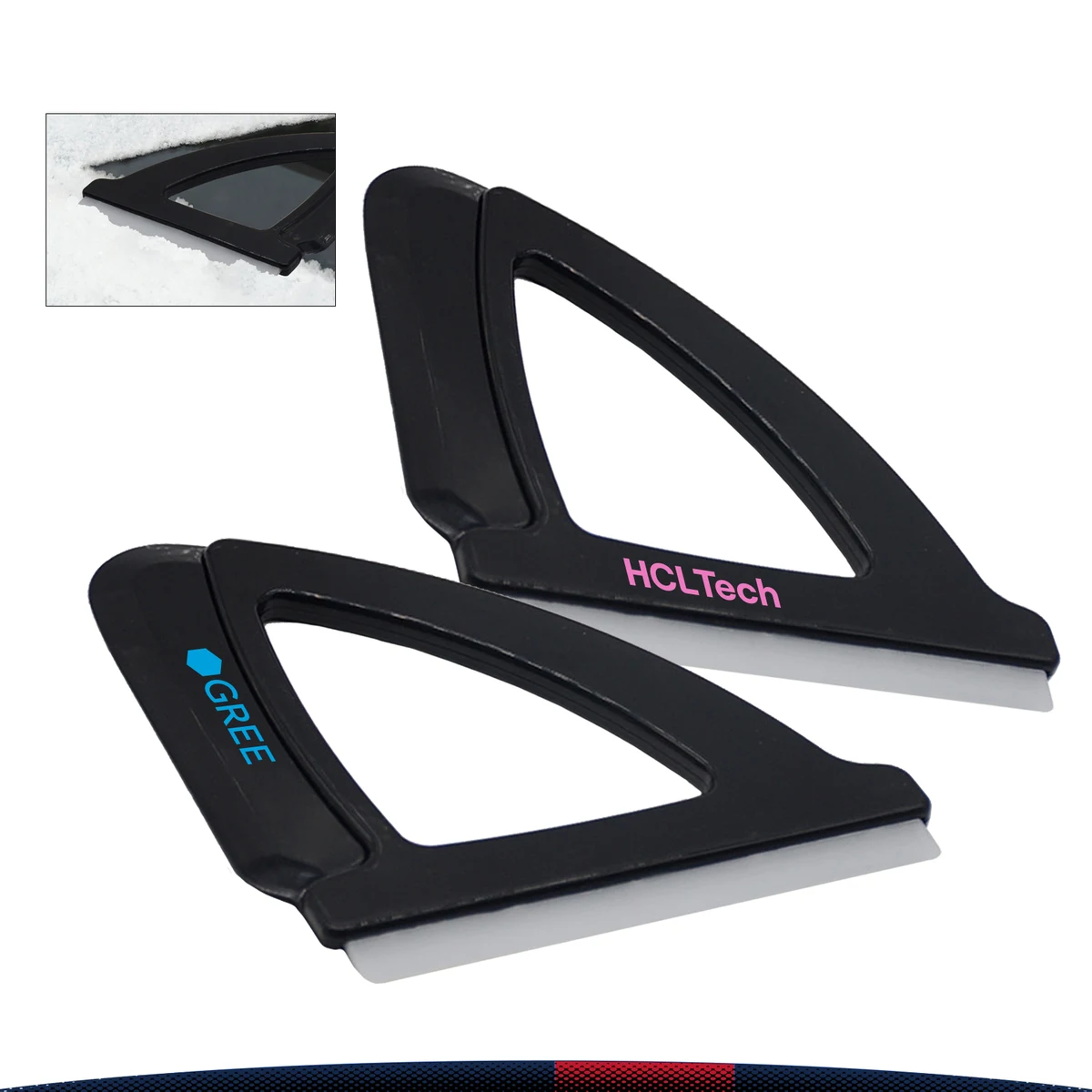 Triangle Plate Snow Scraper 1