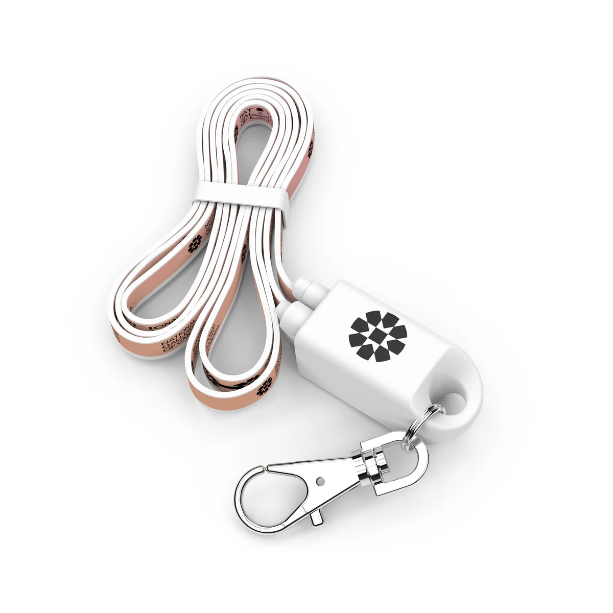 Lanyard Type C : Event badge holder and USB C charging cable 1