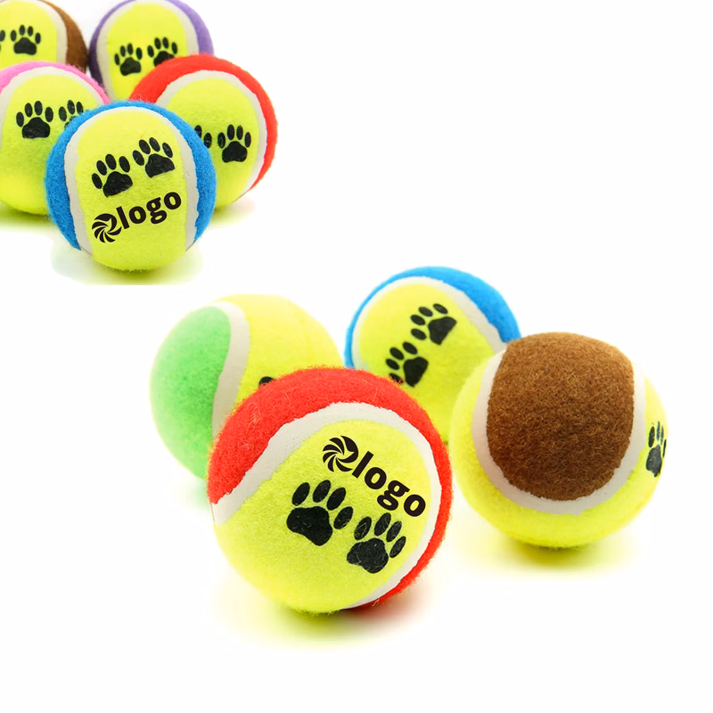 Custom Interactive Dog Tennis Ball Toy