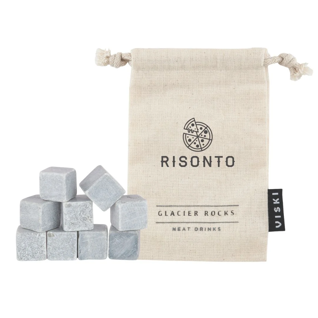 Viski® Glacier Rocks® Soapstone Ice Cubes 1