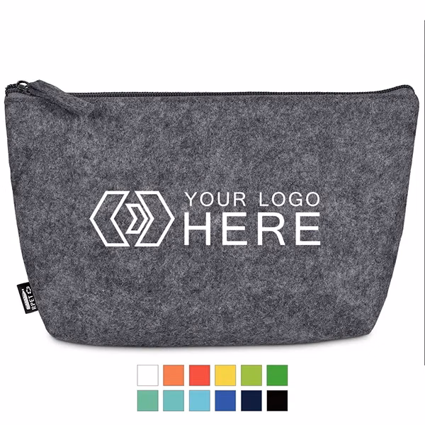 Montana RPET Felt Cosmetic Bag