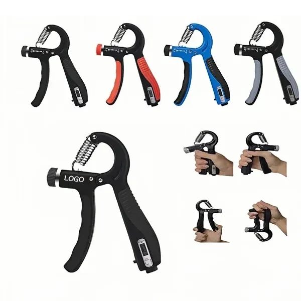 Adjustable Digital Hand Gripper with Resistance Strengthener 1