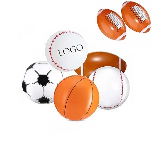 Promotional sports shaped beach ball 1