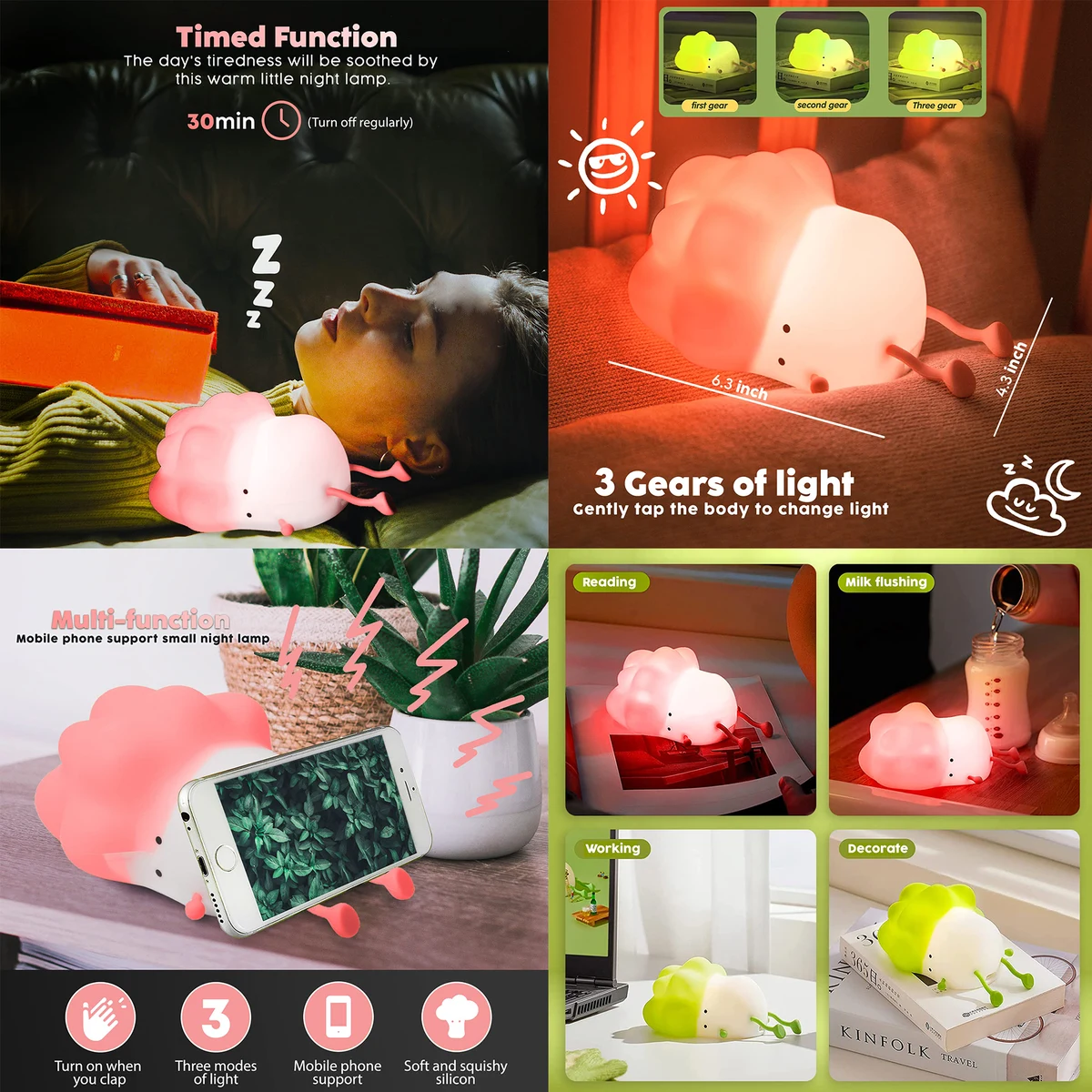 Cabbage Night Light 1