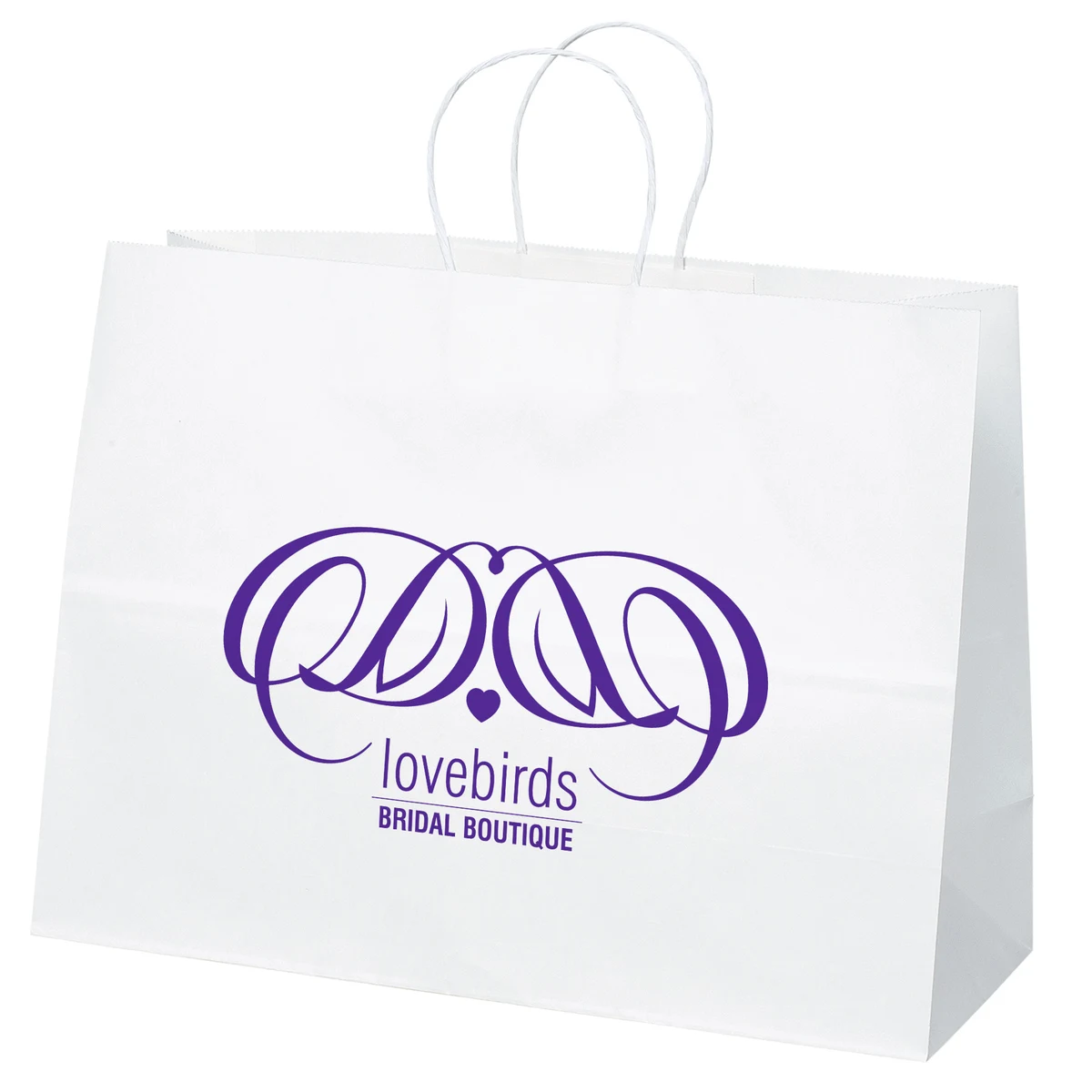 Vogue - White Shopper - Flexo Ink Print 1