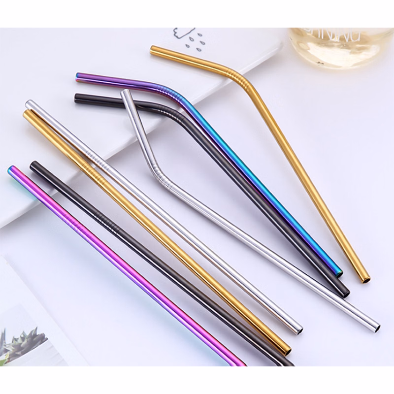 Straight Stainless Steel Straws