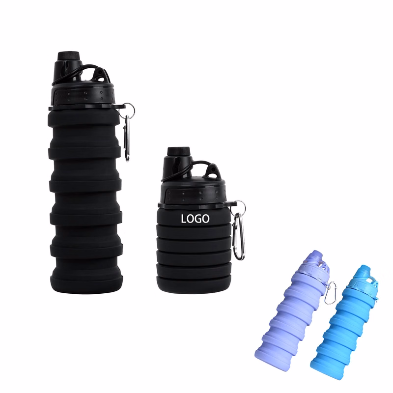 Collapsible Water Bottles with Twist Cap