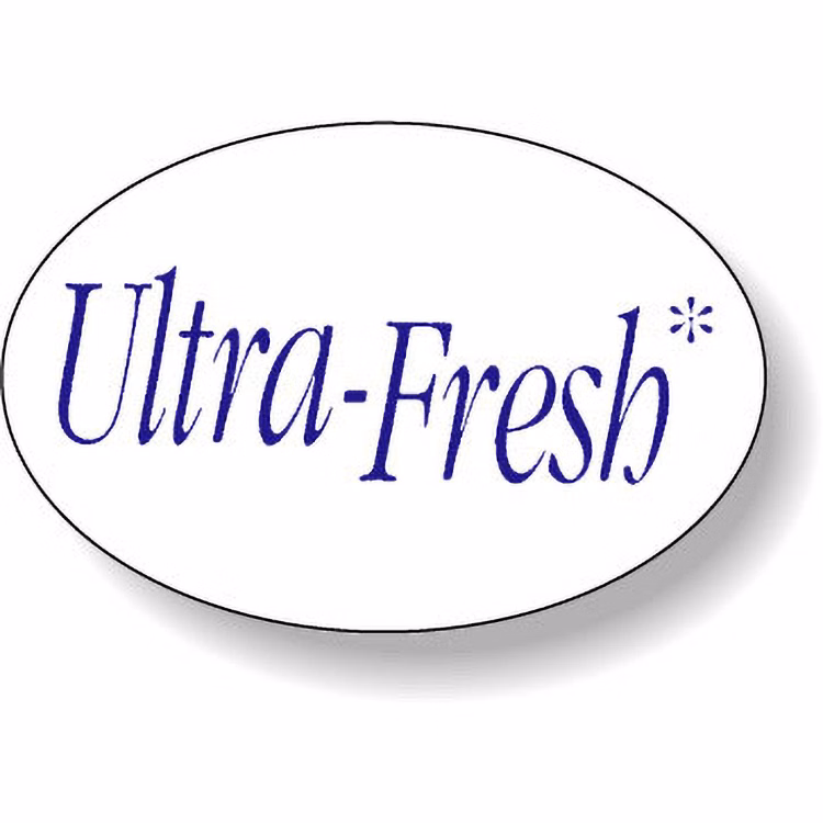 White Gloss Polypropylene Stock Oval Roll Labels (1"x1.5")