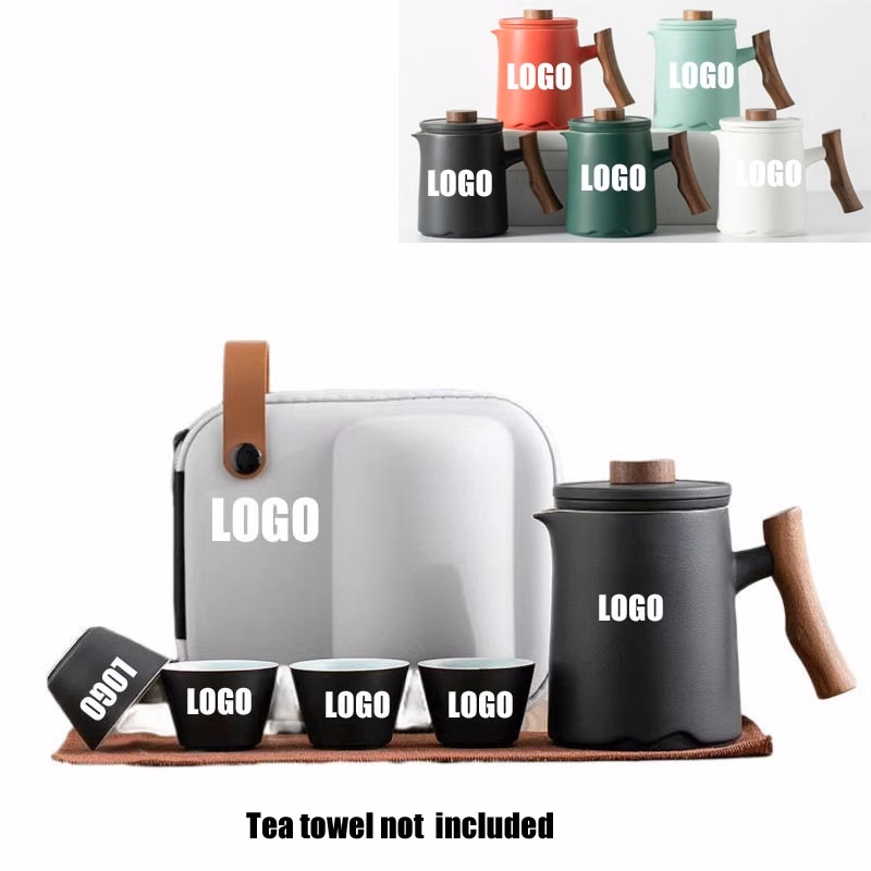 Custom Travel Tea Set With Handbag