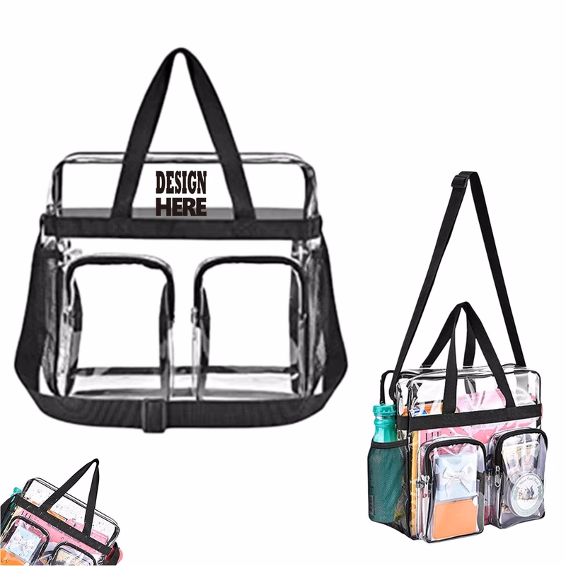 Fashionable Clear Carry-all for Events & Security