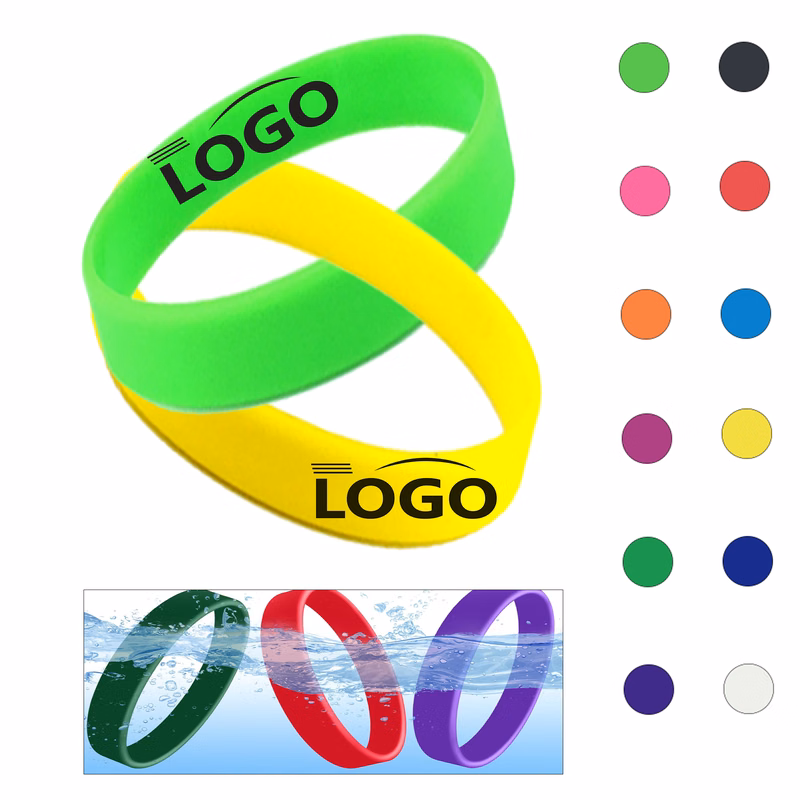 Soft and Skin Friendly Comfortable and Wear Resistant Silicone Wristband