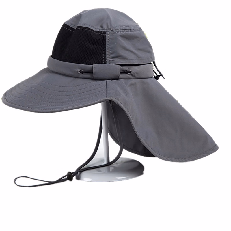 Upf 50+ Fishing Hat With Neck Flap