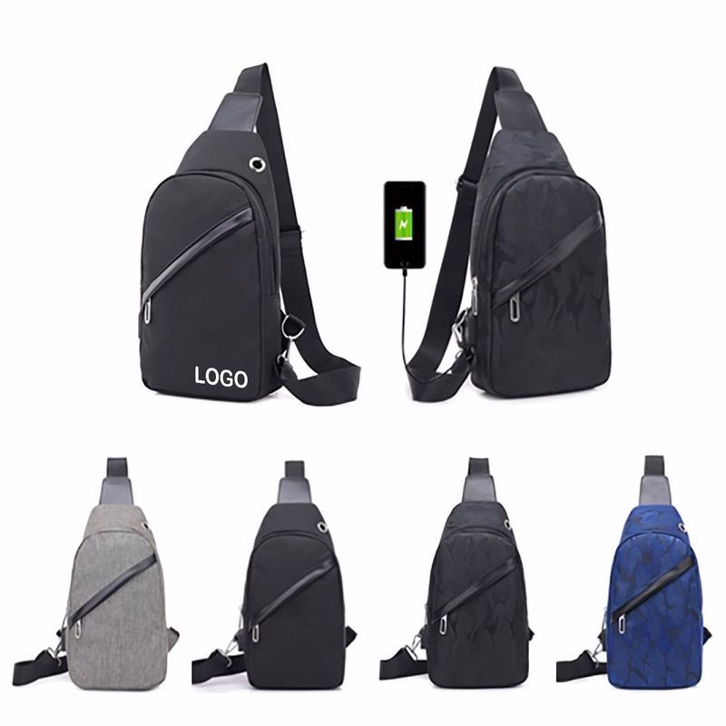 Sling Bag Backpack With Usb Charger Port