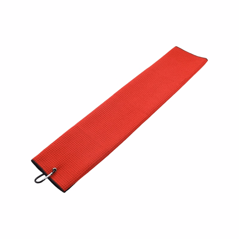 Microfiber Golf Towel With Carabiner Attachment