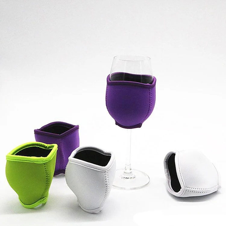 Neoprene Wine Glass Cooler 1