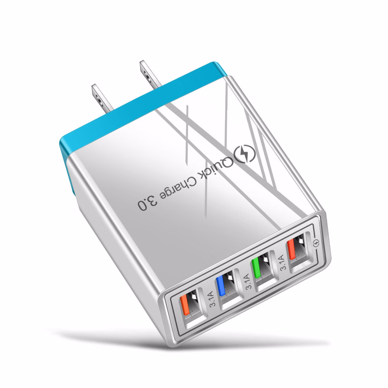 4 Port USB Wall Charger