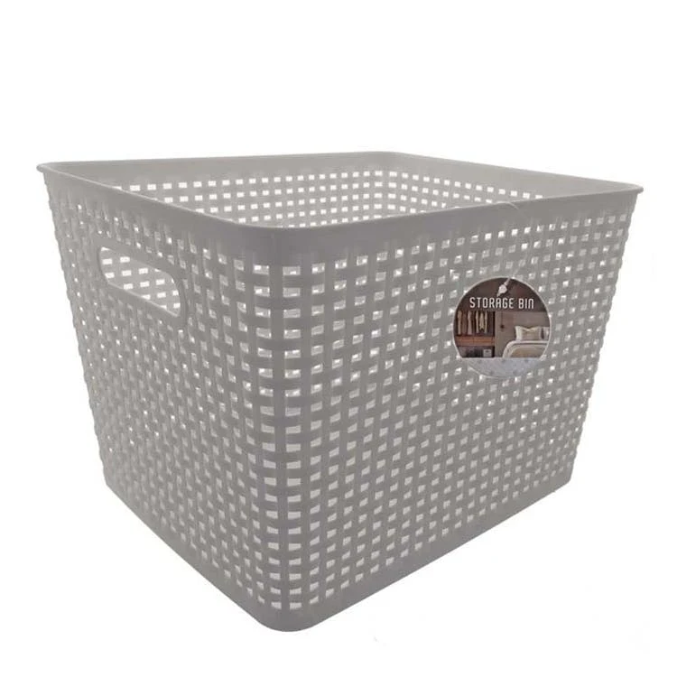 Storage Bins - White 14" x 11.4" x 8.6" 1