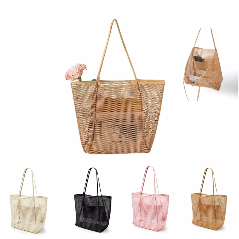 Woven Beach Tote Bag