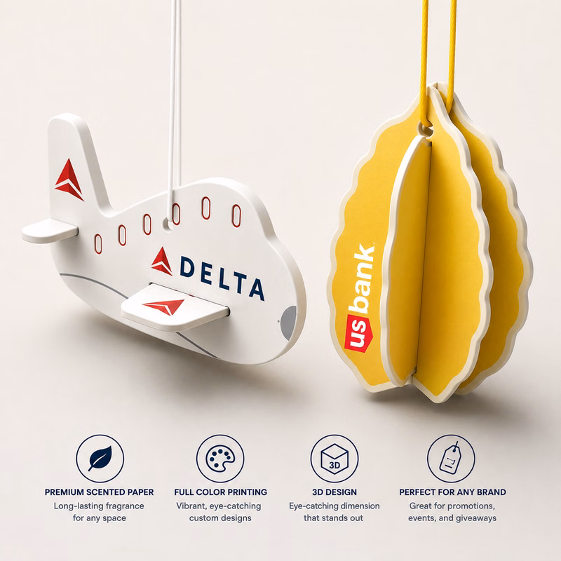 Custom 3D shape Air Freshener