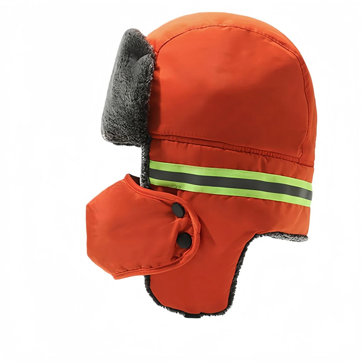 Safety reflective ski winter hat 1