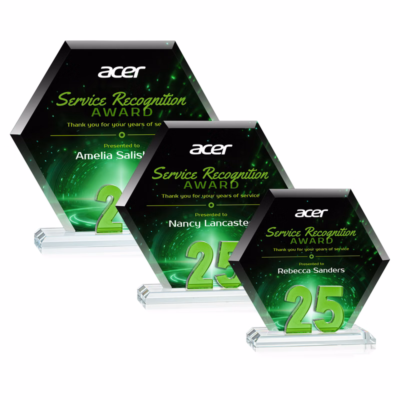 Riviera Anniversary VividPrint™ Award No 25 - Green