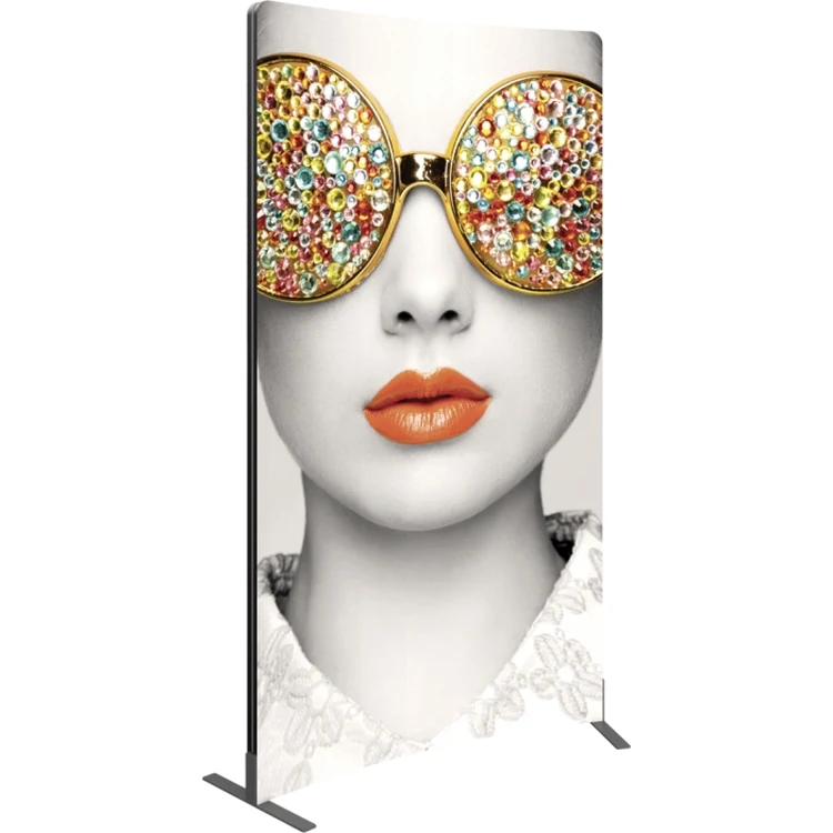 Vector Frame Curved 02 Fabric Banner Display 1