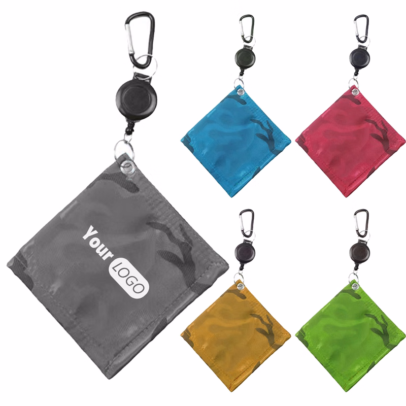 Other Fabric Compact Golf Towel With Custom Logo