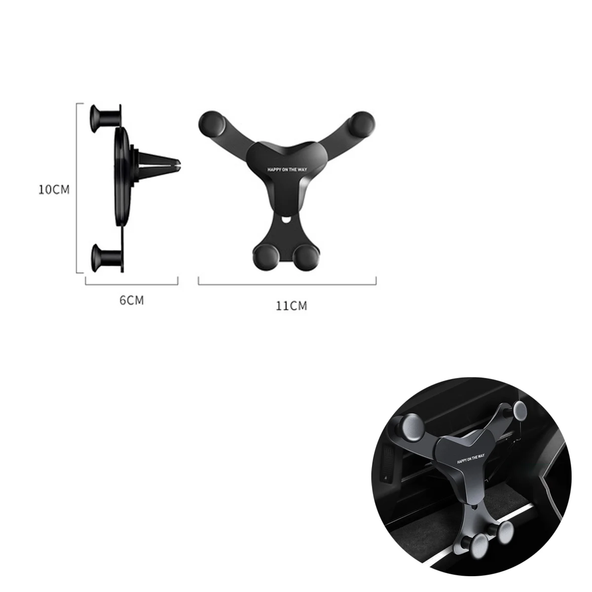Auto Air Vent Phone Holder 1