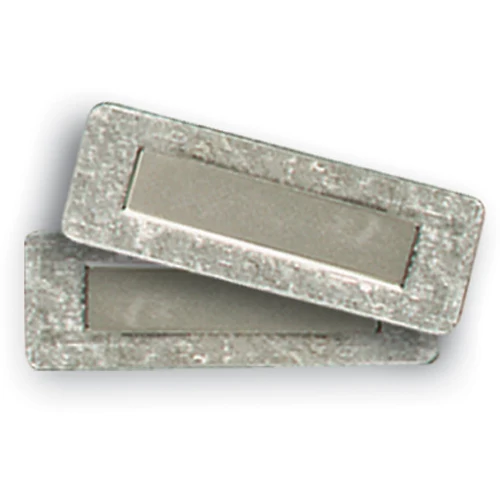 Double Bar Magnet Badge Fastener - (1.375" x 1") 1