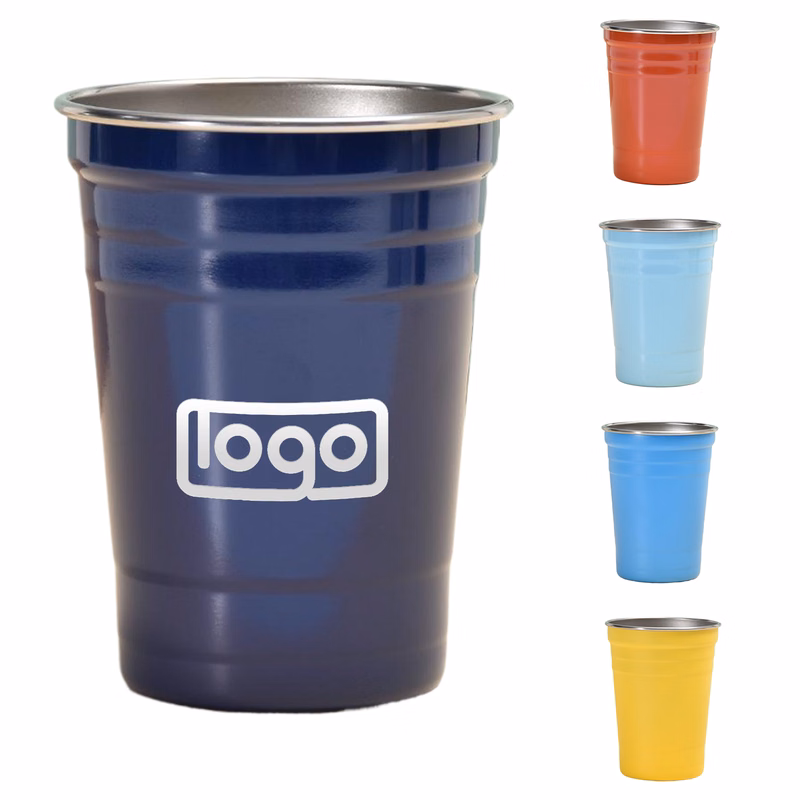 16oz Stainless Steel Colored Beer Mug
